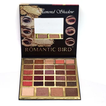 

Eyeshadow Palette Mirror Glitter Pearlescent HighLight Brightening Repair Eye Shadow Powder Makeup Pallete Face Maquiagem Tool