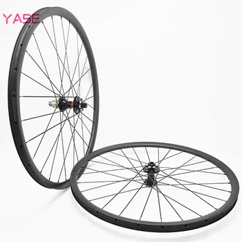 

29er carbon mtb wheelset 35x25mm tubeless wheel cycling novatec D791SB D792SB boost 110x15 148x12mm wheels 29 bike disc wheels