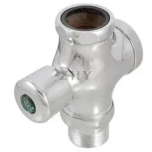 Хромированная отделка твердая латунь 1 3/1" Резьбовая Кнопка Тип заподлицо клапан