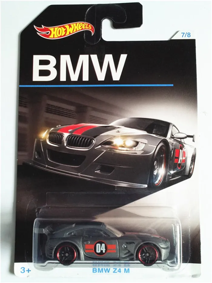 Спортивный автомобиль Hot Wheels BMW M3 GT2 Z4M M1 Z4M серия коллектор набор Diecasts металлические игрушки транспортные средства мальчик автомобиль подарок DJM79 - Цвет: Z4 M