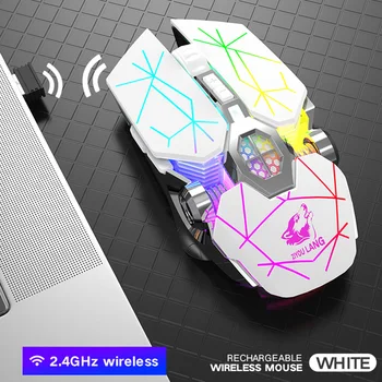 

X13 Wireless Gaming Mouse USB Rechargeable Dual Mode 2.4GHz USB Receiver Bluetooth Silent Optical Mouse for PC Computer