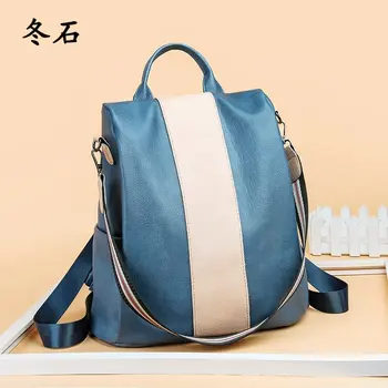 

Soft Leather Backpack Women Travel Backpacks for Women Fashion School Backpack Back To School Book Bag Women's Backpack Mochila