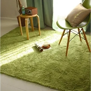 

50x80cm Plush Shaggy Living Room Carpets Bedroom Kids Play Soft Fluffy Area Rug Non-slip Door Floor Mat Home Decoration Supplies