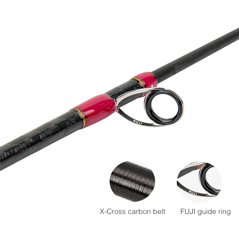 US $140.00 TSURINOYA DEEP ATTACK Spinning Casting Fishing Rod 228247m M ML Power Fast Action High Carbon FUJI Parts Baitcasting Lure Rod