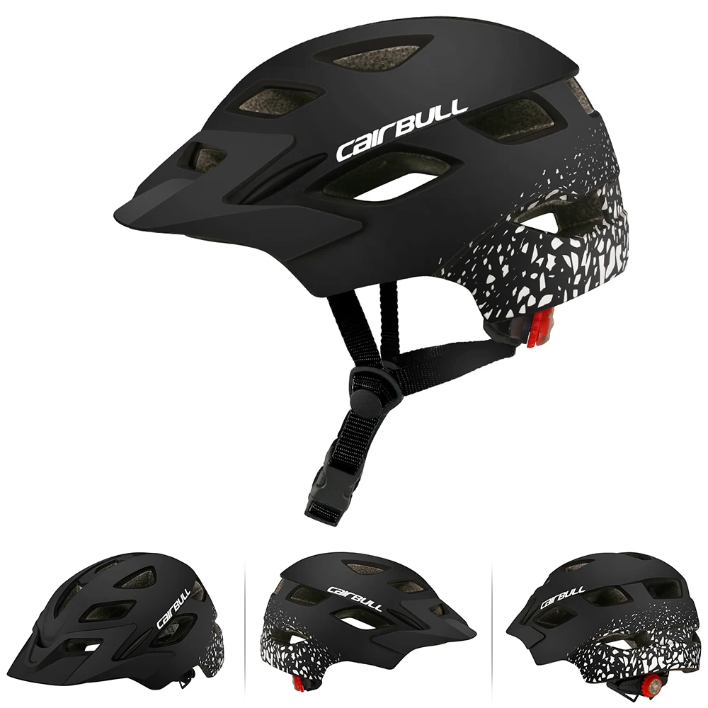 Lightweight Children Riding Helmets Cycling Skating Sport Helmet with Safety Light for Boys Girls Kid Bike Helmets Accessories