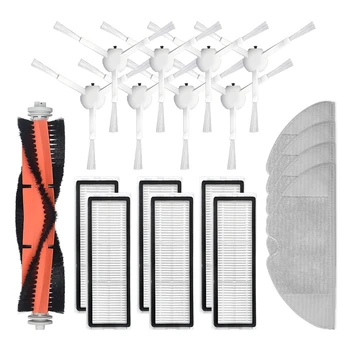 

19 Pcs for XIAOMI MIJIA ing Mopping Robot Vacuum Cleaner 1C Spare Part Pack Kits HEPA Filter Main Brush