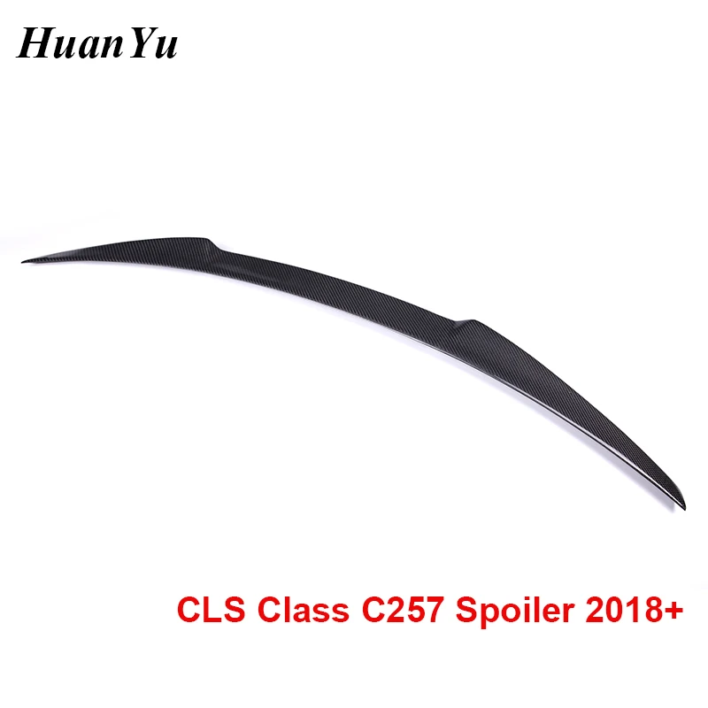 C257 задний багажник спойлер для Mercedes-benz CLS класс углеродного волокна Ducktail крылья CS RT PSM CLS300 CLS350 CLS450