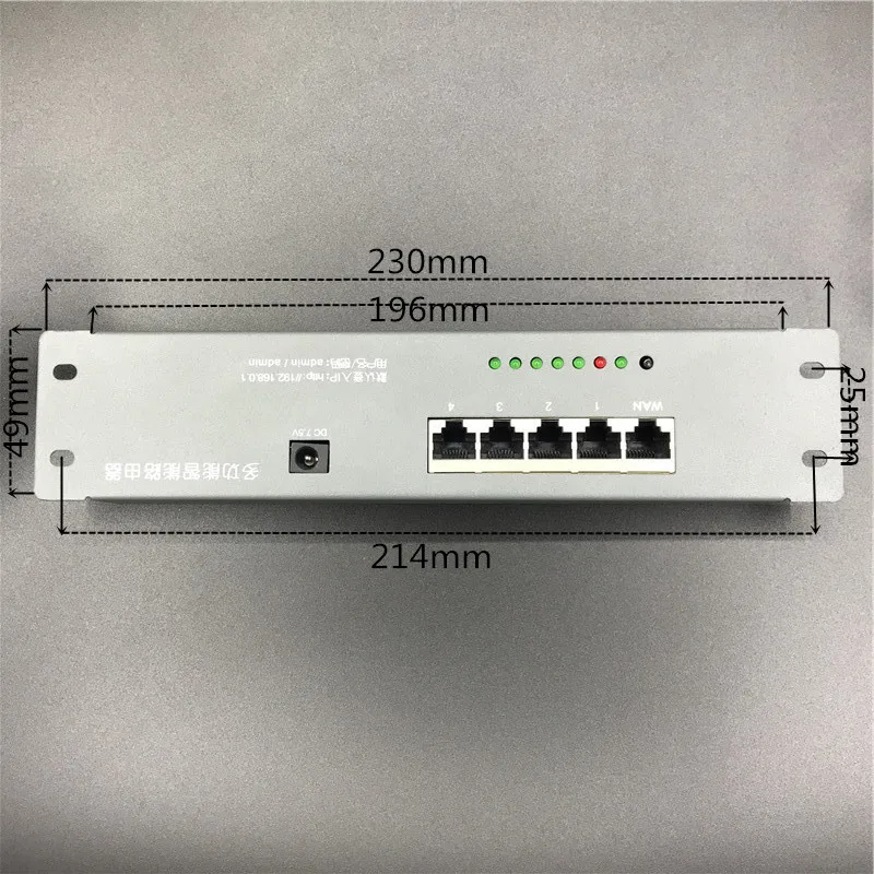 metal shell OEM 5 портовый маршрутизатор модуль производитель прямых продаж недорогие Проводные распределительные коробки 5-портовый маршрутизатор модули OEM проводной роутер модуль - Цвет: metal shell