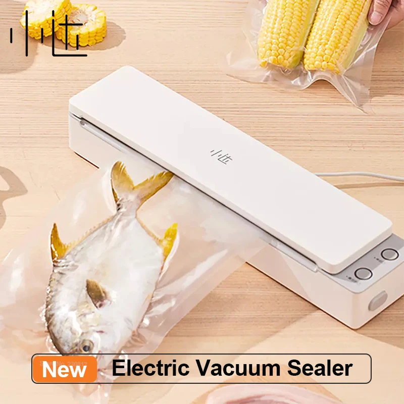 Xiaoda Vacuum Sealer Automatic Household Kitchen Food Package Sealing