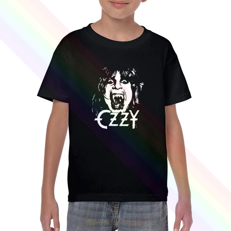 Винтажная классическая черная футболка с логотипом Ozzy Осборна новинка 2020 летние