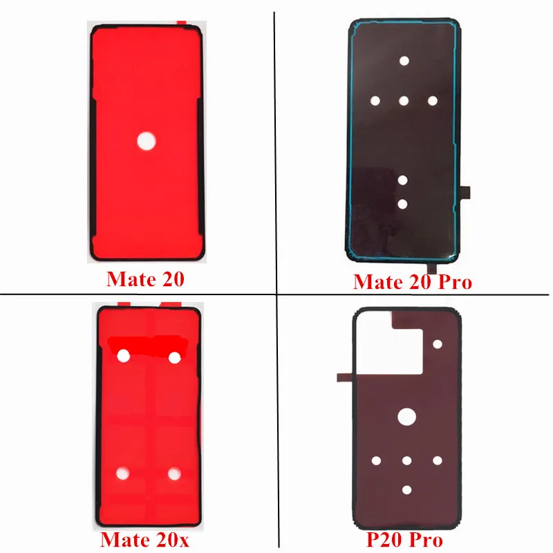 1x Back Battery Cover Door Sticker Adhesive Glue Tape For Huawei Mate 20 Pro Lite Mate 20x P20 Pro Mobile Phone Housings Frames Aliexpress
