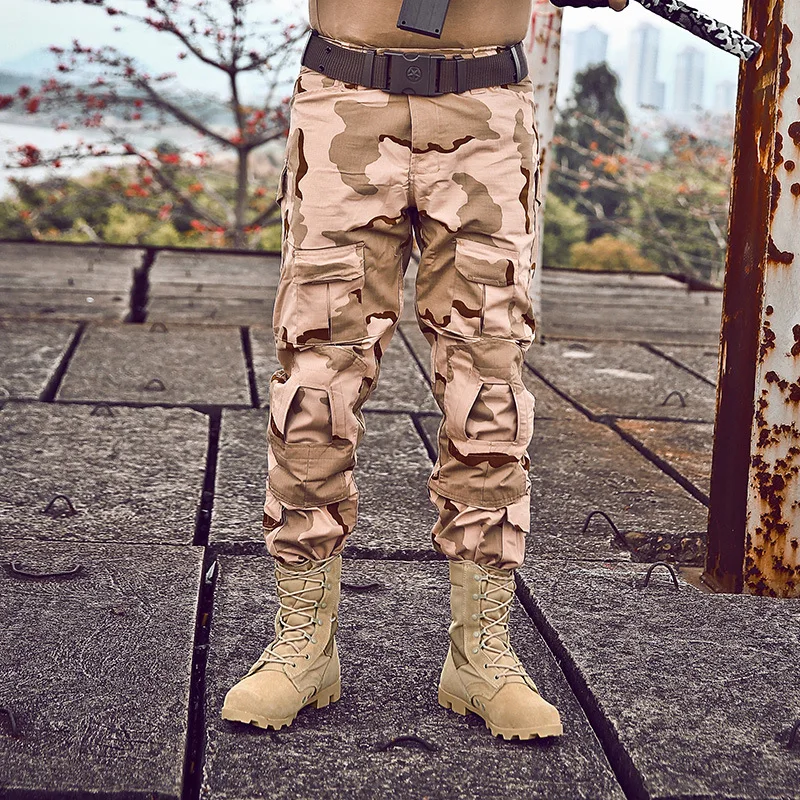 

Europe And America High Shoes Desert Boots Large Size Anti-slip Wearable Combat Boots Special Forces Tactical Boots Men's Work S
