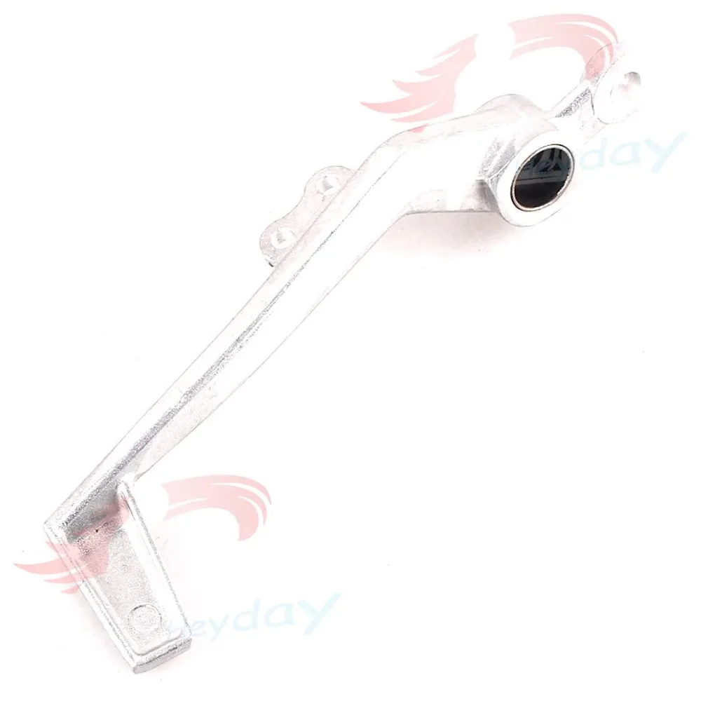 Motorcycle Silver Aluminum Rear Brake Lever Foot Pedal For Honda CBR600RR 2007-2012 2007 2008 2009 2010 2011 2012