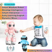 Early Education Of English RC Robot Fun Stories Singing And Dancing Lights And More Interactive Cute Pet Children's Electric Toy 1