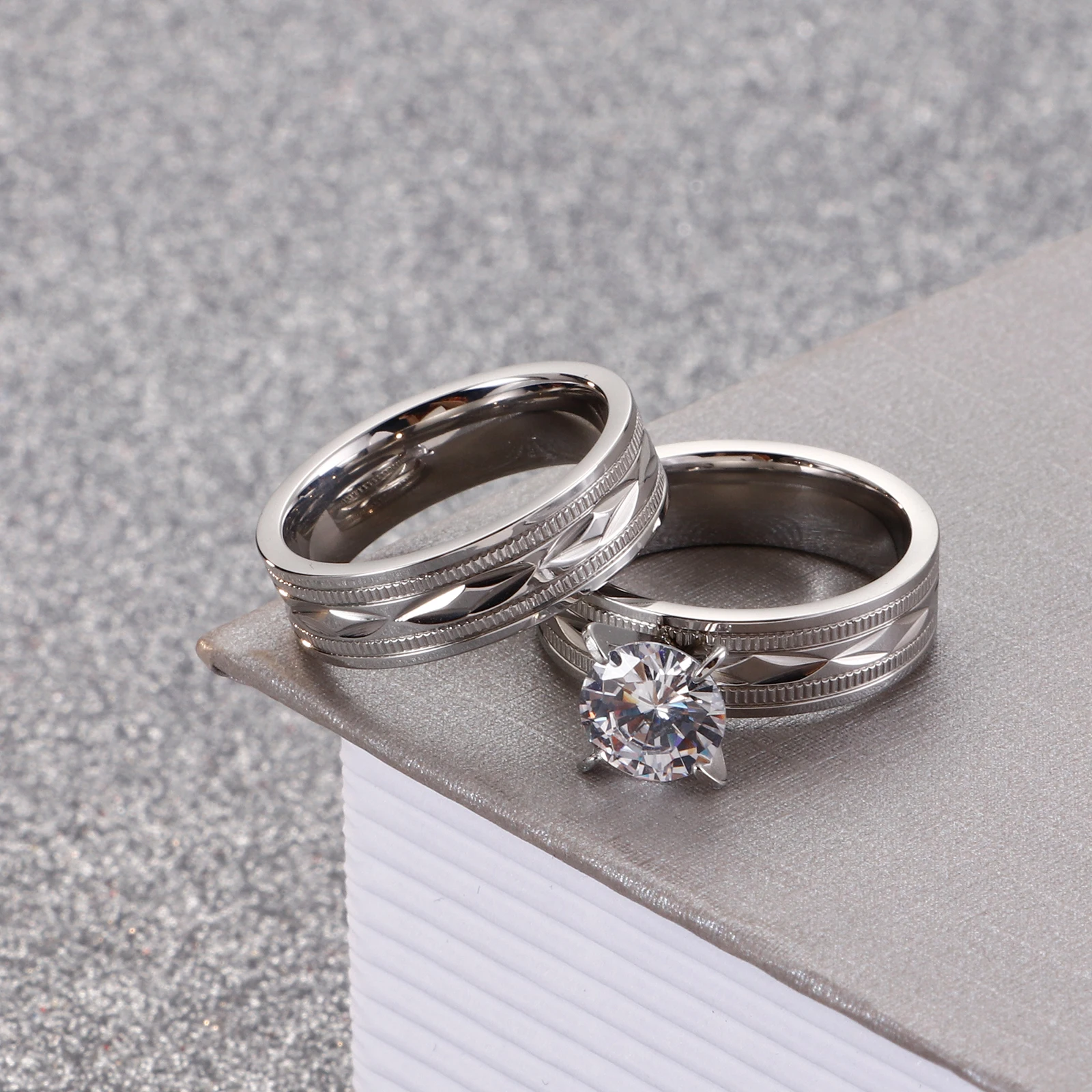 Fiançailles Bague Sur Amazon Carte Amazon Acheter Ensemble De