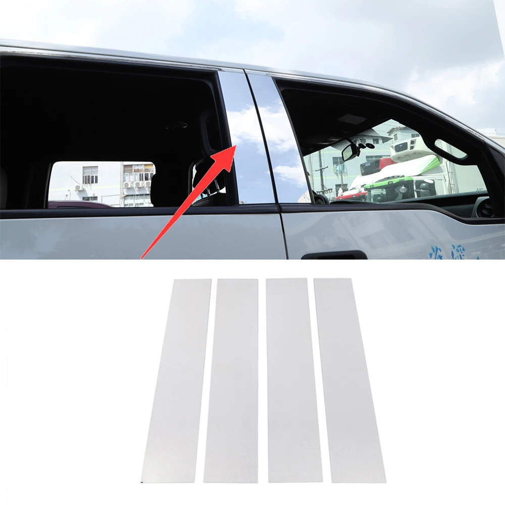 Для Ford F150 F-150 Raptor 2009-2021 окно средний столб пластина декоративная крышка Накладка