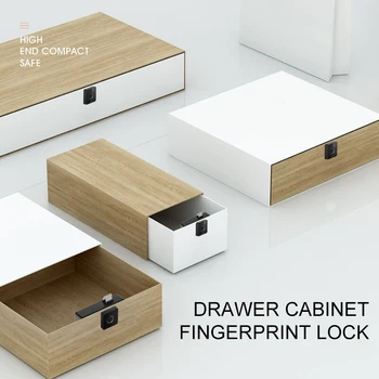 

T4 Smart Fingerprint Lock Drawer Lock Furniture File Cabinet Shoe Cabinet Letter Box Fingerprint Drawer Lock