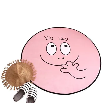 

INS Infant Baby Anti-slip PlayMats Cartoon Carpet Super Soft Velvet baby cushion for Living Room Children Bedroom Doormat