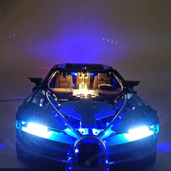 

42083 LED DIY Small Particle Building Block USB Luminous LED Lighting Kit for 42083 Super Car MOC Tecnic Construction Toy