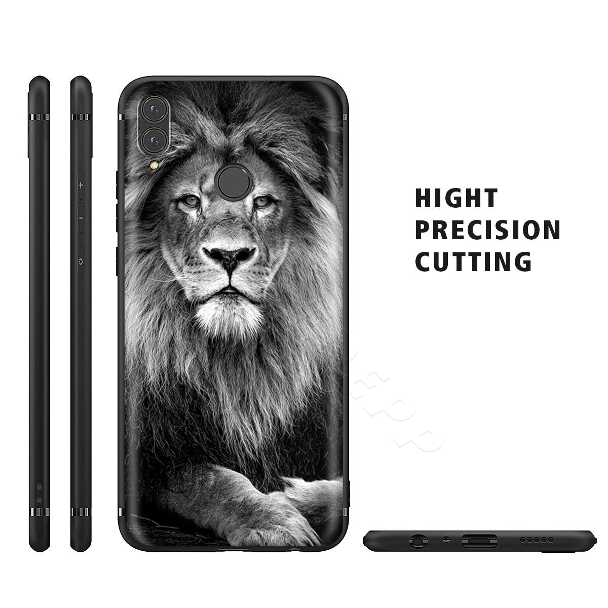 Мужской чехол Webbedepp Lion Alpha для Huawei P8 P9 P10 P20 P30 Lite Pro P Smart Z 2019 Mini|Бамперы| |
