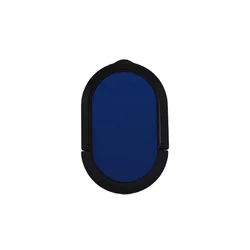 Universal Magnetic Finger Ring Phone Holder Stand (Blue)