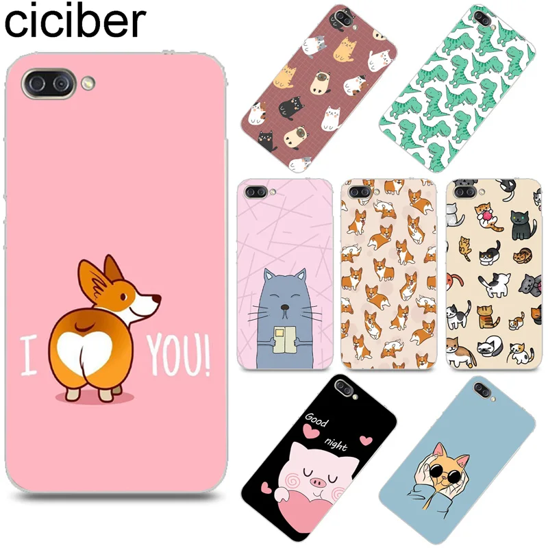 

ciciber Corgi Kitten Cover for ASUS Zenfone 4 Max Plus Pro ZC554KL ZC520KL Soft Silicone Phone Case for ZenFone Go ZB500KL Capa