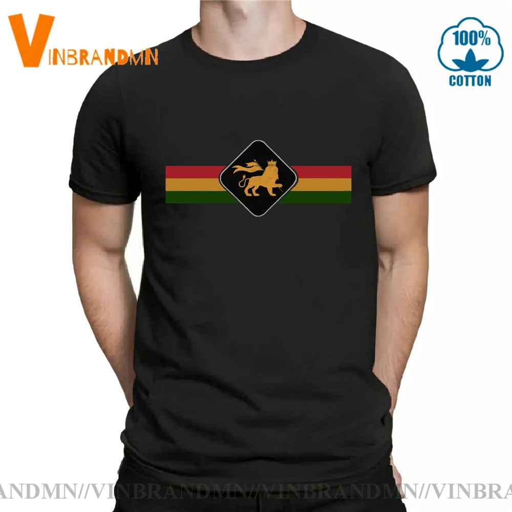 T-Shirt Vintage Rasta Lion Session Camiseta Retro Ra2.5Ari Lion T-Shirt Homme Giamaica (Lion King Tee Shirt Hombre