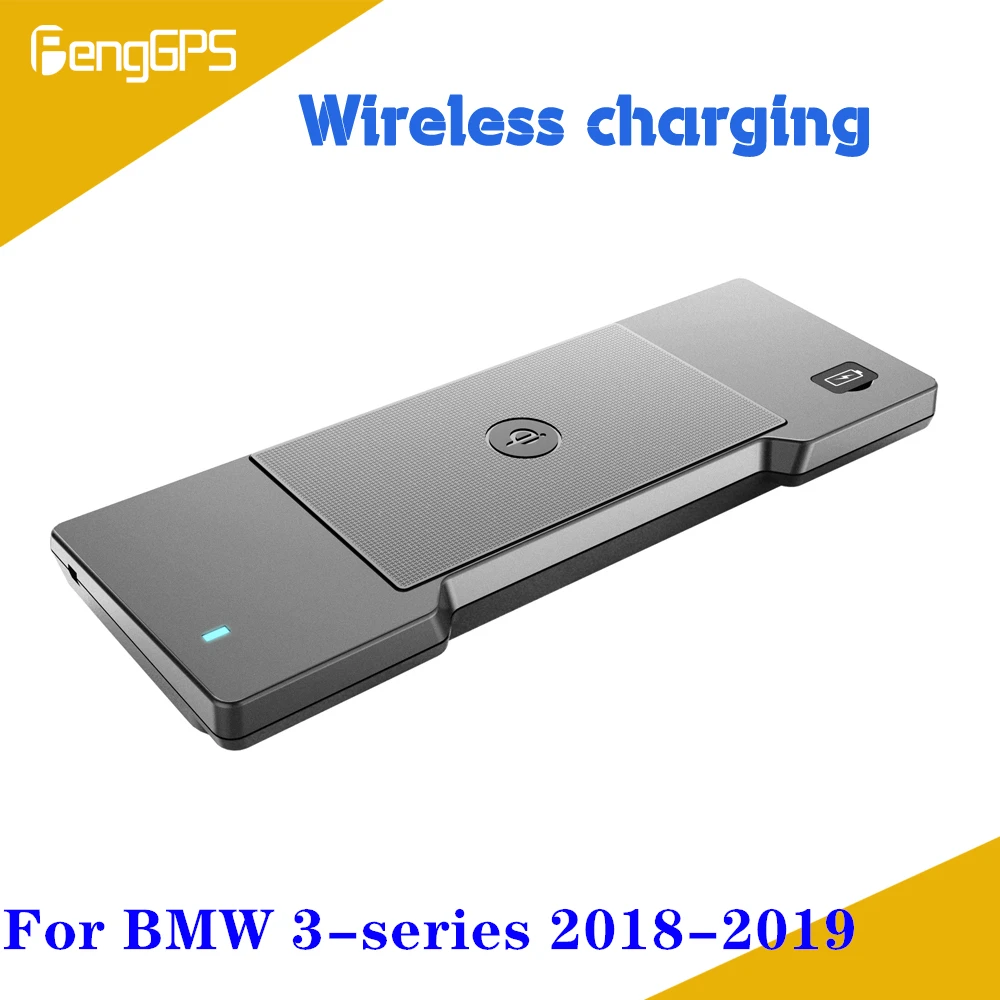 Quick Wireless Charger For Bmw F30 F31 F34 F35 2018 2019 Qi Fast Mobile
