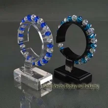5 шт./лот, акриловая стойка для браслета, держатель для часов, органайзер для демонстрации ювелирных изделий, Витрина 5 шт./лот