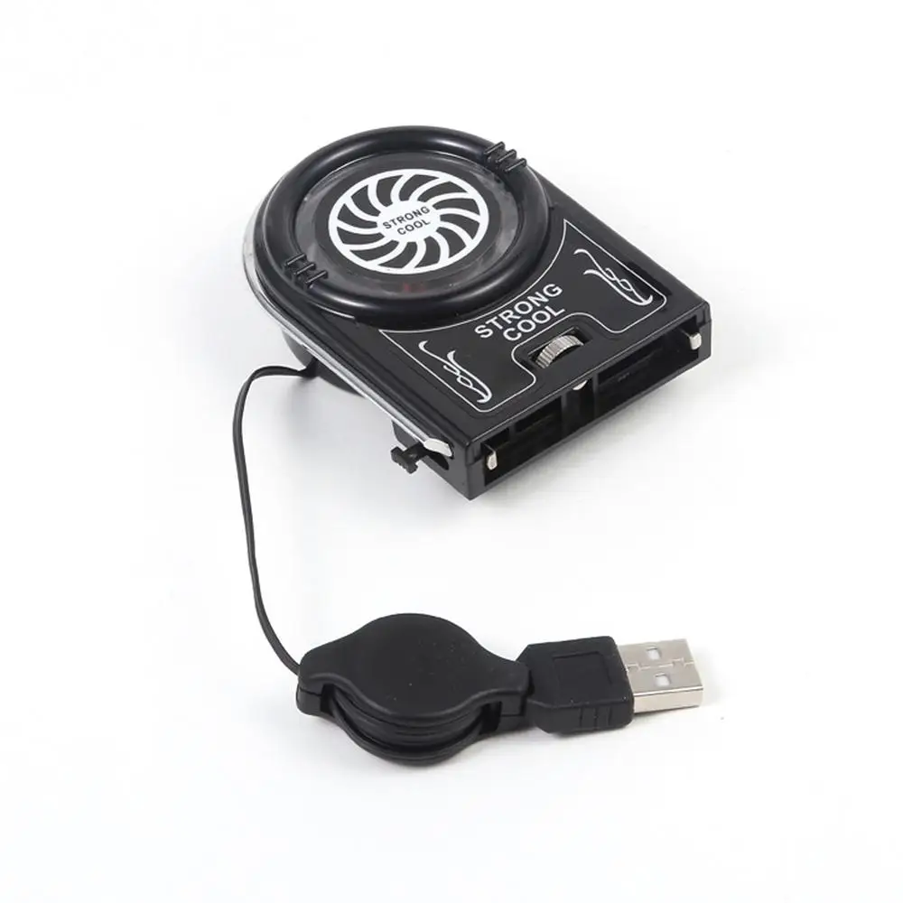Воздушный расширительный кулер для ноутбука USB Охлаждающий вентилятор мини-вакуумный синий светодиодный usb-вентилятор для извлечения воздуха для ноутбука