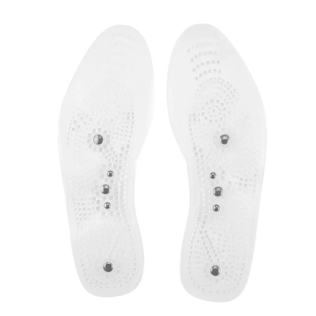 

Magnetic Therapy Health Care Foot Massage Insoles Anti-fatigue Magnetic Shoe Pads Silicone Foot Massager for Men Women