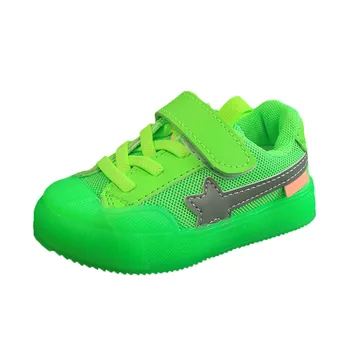 

Autumn Winter Children Sport Shoes New Fashion Breathable Kids Boys Net Shoes Girls Anti-Slippery Sneakers Baby Toddler Shoes