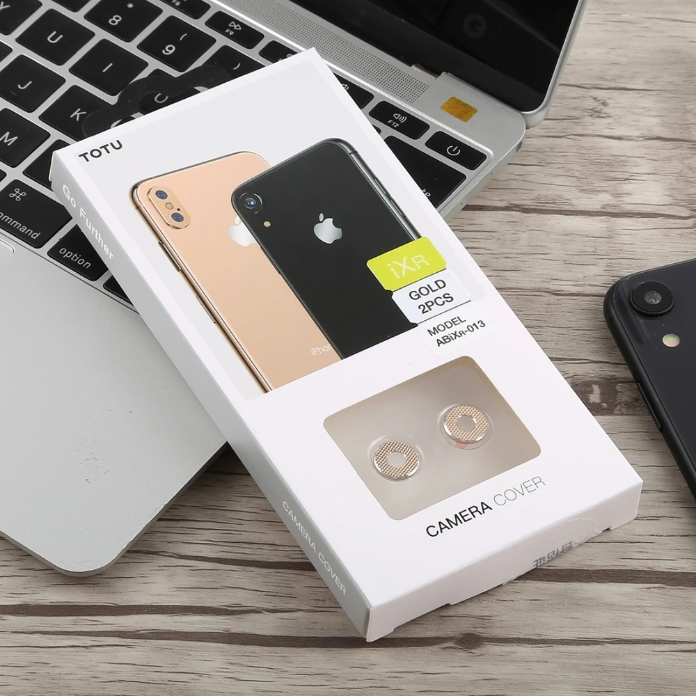 2 шт. TOTU объектив камеры заднего вида для iPhone XS XR Защитная крышка для iPhone XS XR Защитное стекло для iPhone XS XR