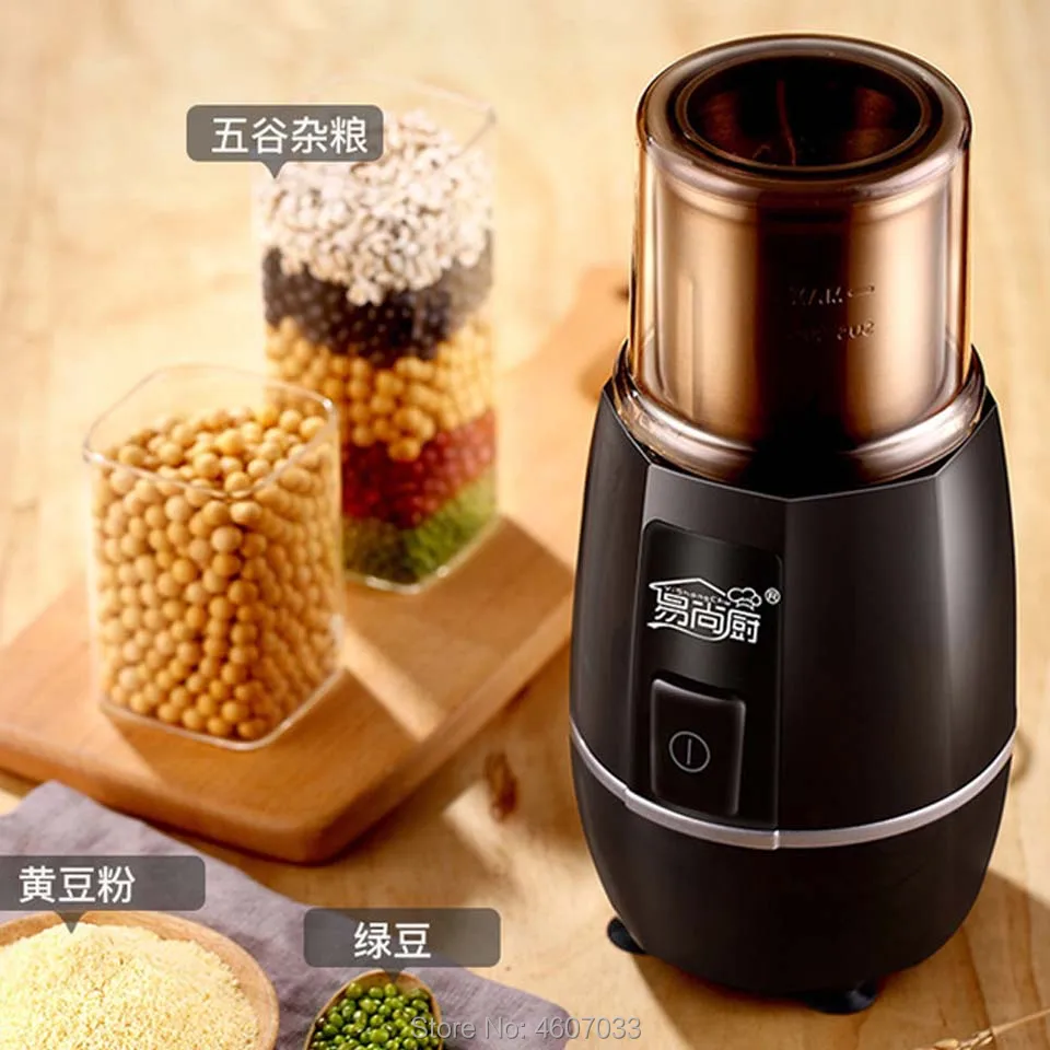 Электрическая кофемолка зерно специи злаки кофе сухая еда шлифовальная машина