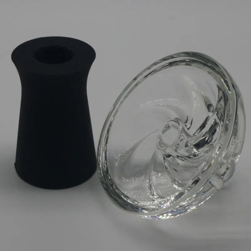 Силиконовая стеклянная чаша для кальяна Narghile Chicha Vortex аксессуары для кальяна