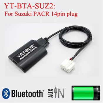 

New Yatour Bluetooth adapter MP3 digital music adapter for Suzuki PACR 14pin plug radios YT-BTA AUX IN USB Charging port 9899