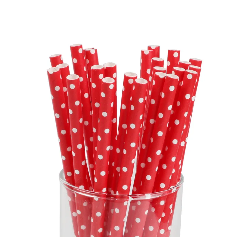 Paper Straw-25Pcs Мультфильм супергерой Бэтмен Железный человек детский день рождения набор одноразовые бумажные тарелки чашка бумажные соломинки баннер скатерть - Цвет: Paper Straw-25Pcs
