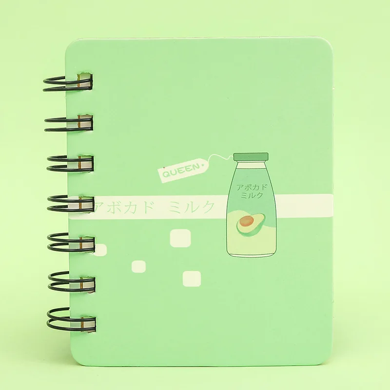 cartoon cute coil portable notebook notebook pockets this Korean small fresh notebook