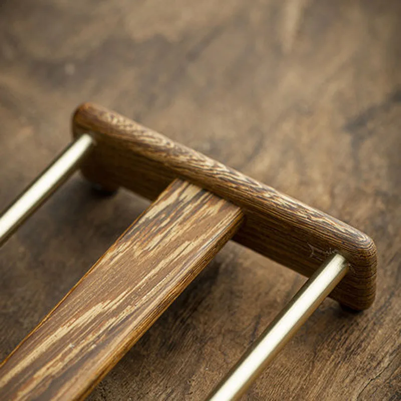 Hand Made Wooden Tea Cup Set Holder, Chinese Kung Fu Tea Set, Tea Ceremony Accessories, High Quality Natural Tools