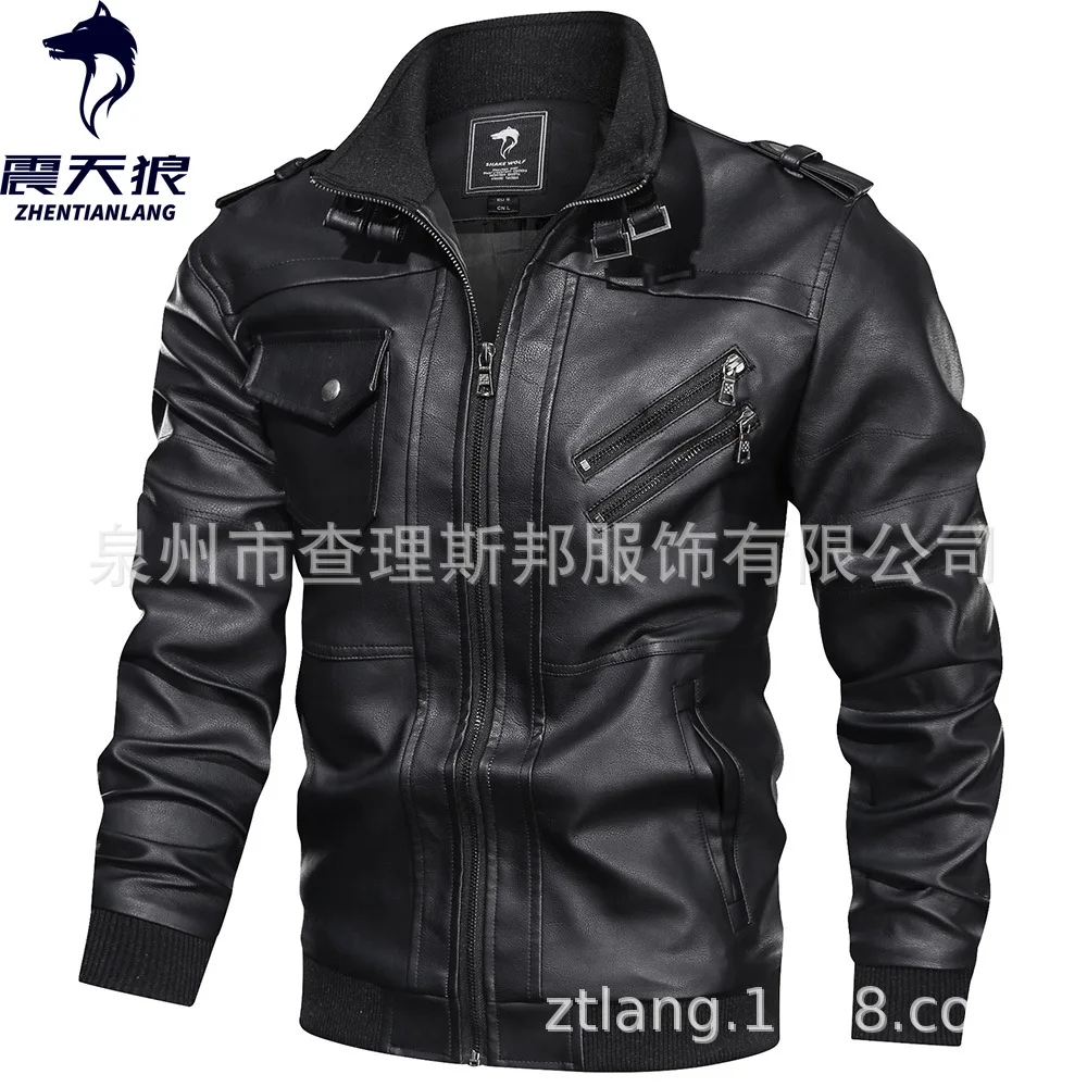 AliExpress мужская куртка из искусственной кожи мытая кожаная форма рабочая одежда Вегетарианская куртка