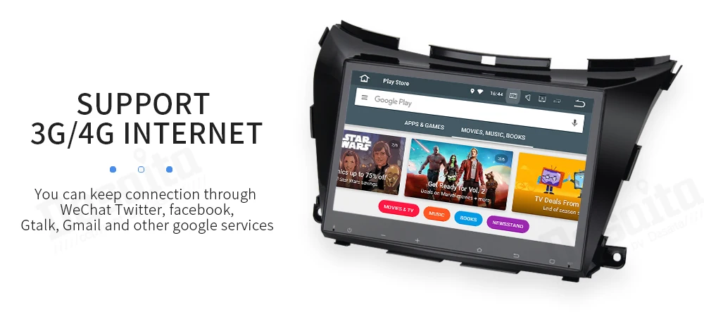 Top 10.2" HD Digital Octa Core 64 bit Android 9.0 car multimedia Player for Nissan Murano Z52 2015 2016 2017 with 4G RAM 32G ROM 11