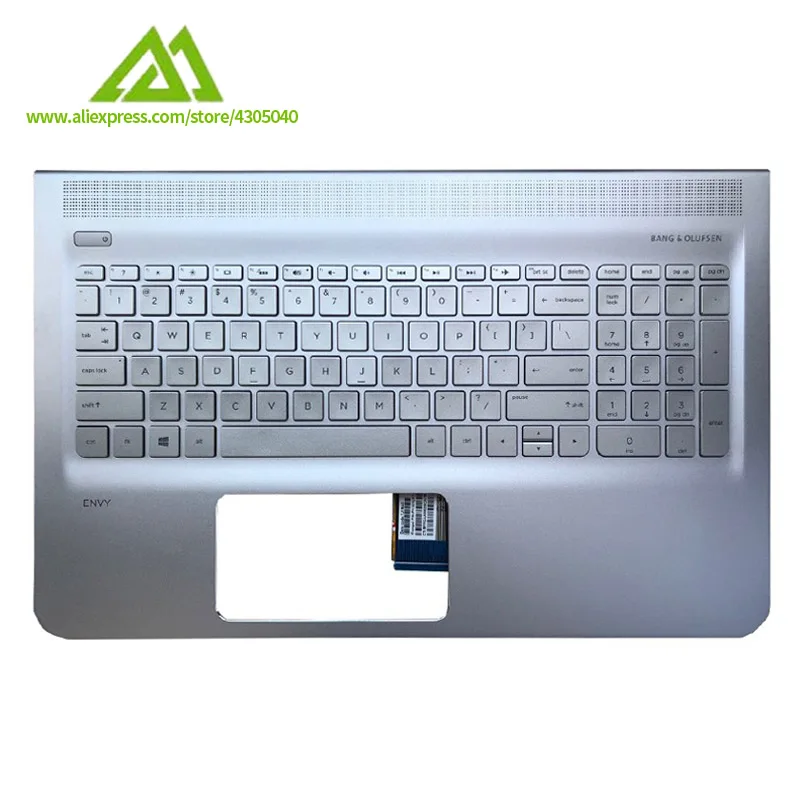 

New Original Palmrest Case With Backlit Backlight Keyboard C Cover For HP ENVY 15-AE TPN-C122