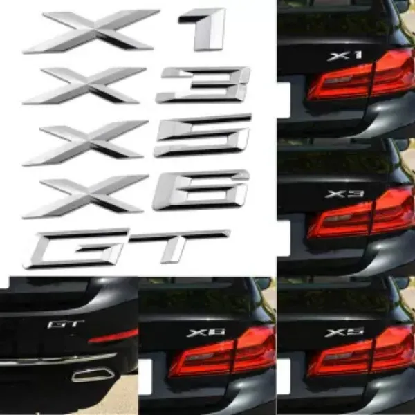 1 шт автомобильные стикеры декоративные для тела X1 X3 X5 X6 GT Logo со значком BMW M 3 4 5 6 7 E Z