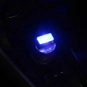 

Mini USB Night Light LED Car Interior Lights Styling Car Lamp Bulb Convenience Things Decoration