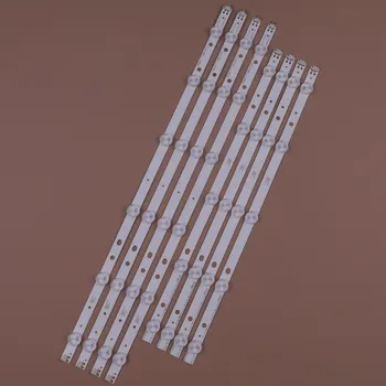 

New Kit 8 PCS LED backlight strip for Samsung UE46H5373 UE46H6203 UN46FH6030F D3GE-460SMA-R2 D3GE-460SMB-R1 2013SVS46 3228N1
