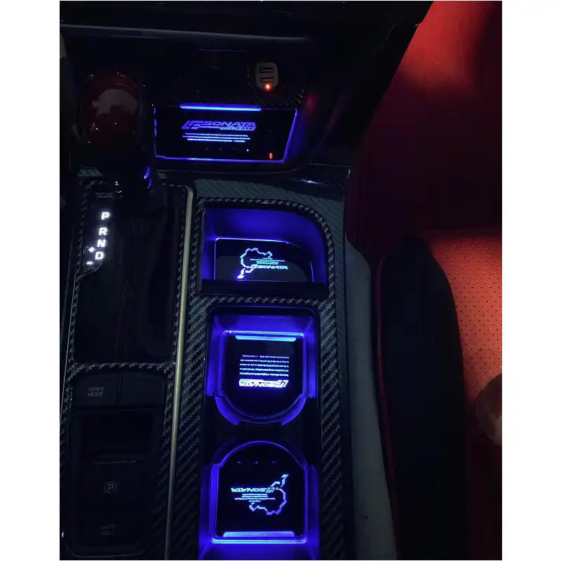 Lsrtw2017 Led Car Interior Atmosphere Light Ambient For Hyundai Sonata 2015 2016 2017 2018 2019 2020 9th