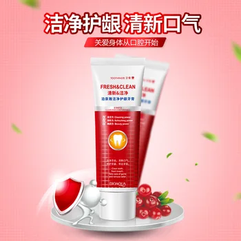 

Clean White Tooth Toothpaste Cranberry Mint Gum Toothpaste Oral Tooth Stain Removal Cleaning Care