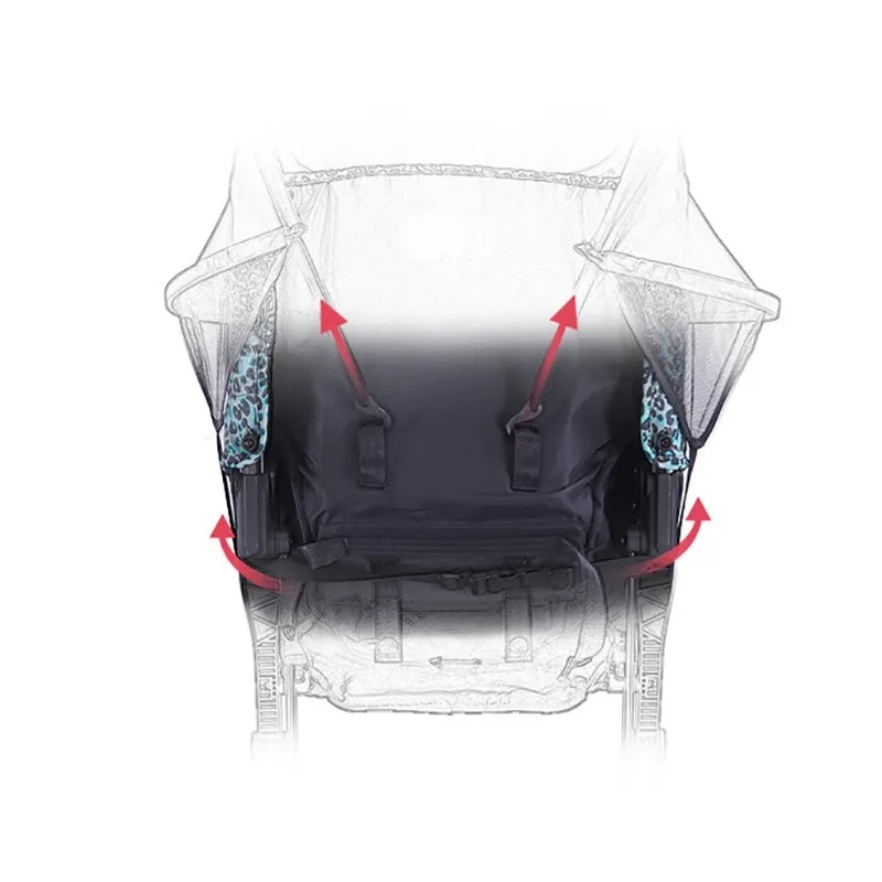 Детская коляска Sunshield коляска солнцезащитный козырек крышка для коляски автомобильное сиденье коляска крышка Солнцезащитный капюшон с сеткой аксессуары для коляски