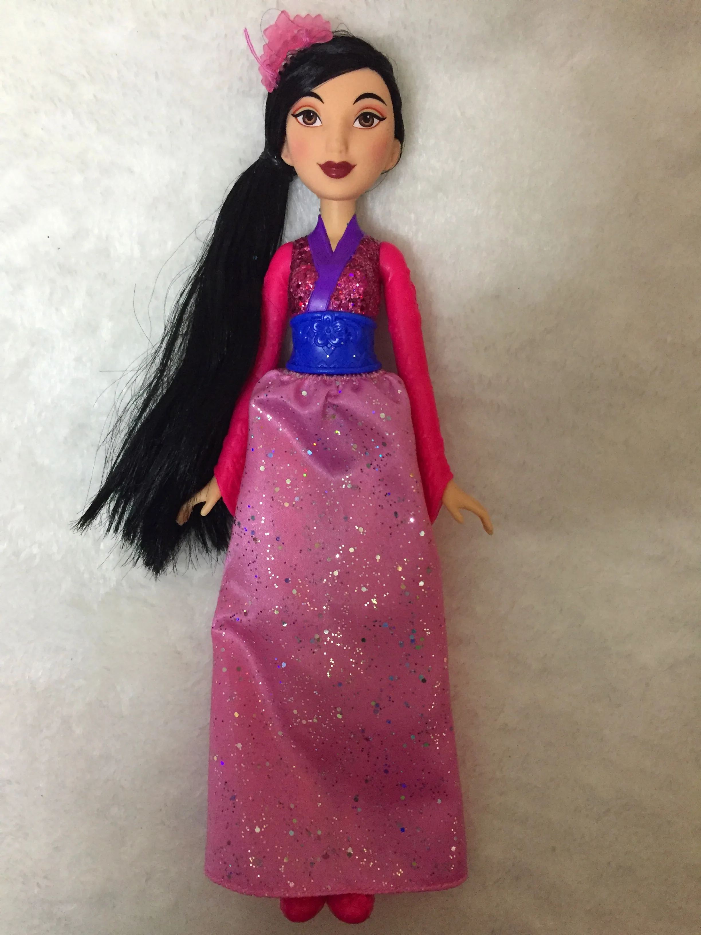 mulan Куклы-Рапунцель Принцесса Жасмин кукла Белоснежка Ариэль Белль Рапунцель Игрушки для девочек игрушки bjd куклы для детей - Цвет: mulan