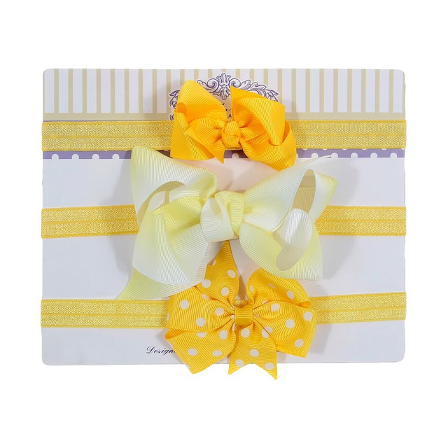 New 3pcs/lot Sequin Felt Bow Lotus Flower Elastic Headbands Kids Photography Props Baby Girls Cute Headwear Christmas Gift Sets 17